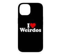 Custodia per iPhone 14 I Love Heart Crazy Comic Special