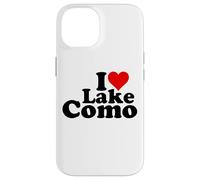 Custodia per iPhone 14 I LOVE HEART LAKE COMO LOMBARDIA ITALIA