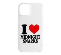 Custodia per iPhone 14 I Love Midnight Snacks