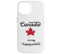 Custodia per iPhone 14 Il Canada è il mio posto felice