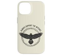 Custodia per iPhone 14 Il corvo sostiene sempre le streghe streghe corvo gotico occulto