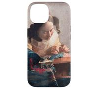 Custodia per iPhone 14 Il Lacemaker di Johannes Vermeer (1669-1670)