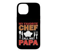 Custodia per iPhone 14 Il mio chef preferito mi chiama papà