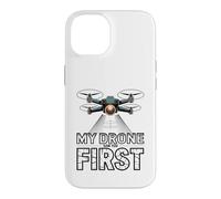 Custodia per iPhone 14 Il mio drone ti ha visto il primo divertente pilota di droni