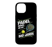 Custodia per iPhone 14 Il Padel Mi Fa Dire Parolacce Il Divertente Tennis Padel