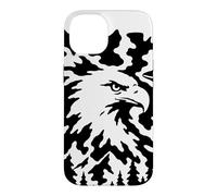 Custodia per iPhone 14 Illusione ottica dell'aquila nascosta