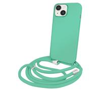 Custodia per iPhone 14 in TPU Premium Color Lace con cordino da collo - Nouvo