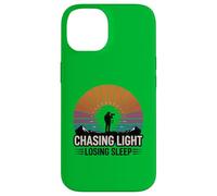 Custodia per iPhone 14 Inseguendo la luce perdere il sonno Alba Chaser Fotografia