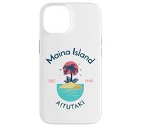Custodia per iPhone 14 Isola di Maina Aitutaki Isole Cook