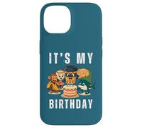 Custodia per iPhone 14 It's My Birthday Compilation Italiano Brainrot Meme Bambini Ragazzi