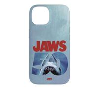 Custodia per iPhone 14 Jaws 50th Anniversary Logo Front & Back