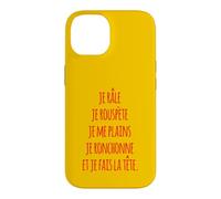 Custodia per iPhone 14 Je râle je rouspète je me plains je ronchonne fais la tête
