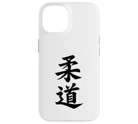 Custodia per iPhone 14 Judo Kanji Personaggi Arte Marziale Giapponese