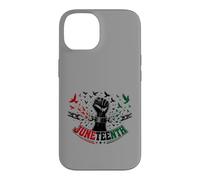 Custodia per iPhone 14 Juneteenth Freedom Day Emancipation Fist