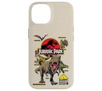 Custodia per iPhone 14 Jurassic Park Dinosaur Breach
