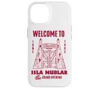 Custodia per iPhone 14 Jurassic Park Welcome to Isla Nublar