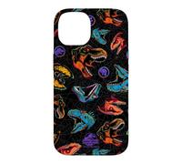 Custodia per iPhone 14 Jurassic World Dino Frights All Over Print