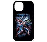 Custodia per iPhone 14 Justice League Cosmic Crew