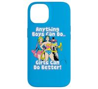 Custodia per iPhone 14 Justice League Girls Can Do It Better