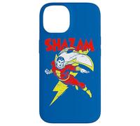 Custodia per iPhone 14 Justice League Shazam! Let's Fly