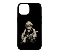 Custodia per iPhone 14 Karl Marx Zombie Suonare Chitarra Comunista Comunista Musica