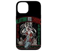 Custodia per iPhone 14 Kevin Smith Jay & Silent Bob Xmas Holy Smokes Biker Babbo Natale