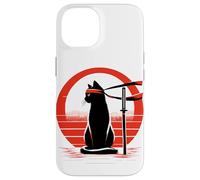 Custodia per iPhone 14 Kitty Combat Master Jiu Jitsu Ninja E Artista Marziale