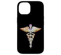 Custodia per iPhone 14 Kundalini Risveglio Simbolo Spirituale Meditazione Yoga Arte
