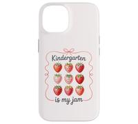 Custodia per iPhone 14 La scuola materna è la mia marmellata di fragole per insegnanti bambini in età prescolare