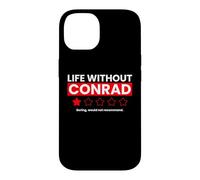 Custodia per iPhone 14 La vita senza Conrad noioso non consiglierebbe una recensione divertente