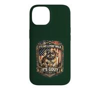 Custodia per iPhone 14 Le mie ginocchia e la gotta non sono d'accordo Design divertente Gotta Invecchiamento Scherzo