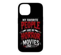Custodia per iPhone 14 Le mie persone preferite sono nei film horror Halloween