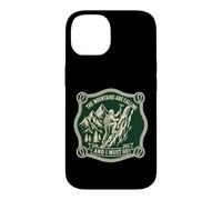Custodia per iPhone 14 Le montagne chiamano e io devo andare a scalare le camicie