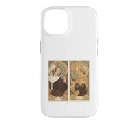 Custodia per iPhone 14 Le stagioni - 1890 Francia Vintage Art