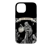Custodia per iPhone 14 L'eremita IX Tarocchi gotico occulto Halloween