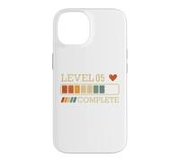 Custodia per iPhone 14 Level 05 Complete Vintage 05 Years 5th Wedding Anniversary
