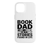 Custodia per iPhone 14 Libro papà perso in storie trovate nel lettore di vita