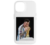 Custodia per iPhone 14 Lionel Messi Argentina vince la Coppa del Mondo 2022 in Qatar