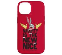 Custodia per iPhone 14 Looney Tunes Bugs Bunny Naughty Christmas