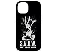 Custodia per iPhone 14 Looney Tunes Bugs Bunny S.N.O.W. Christmas