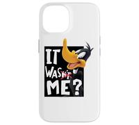 Custodia per iPhone 14 Looney Tunes Daffy Duck It Was Me