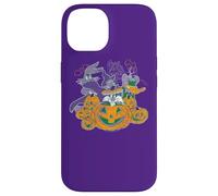 Custodia per iPhone 14 Looney Tunes Spooky Pals