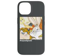 Custodia per iPhone 14 Looney Tunes Squad Goals