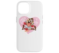 Custodia per iPhone 14 Looney Tunes Taz Crazy In Love Valentine's Day