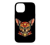 Custodia per iPhone 14 Lottatore Di Lucha Libre - Chihuahua Carino Che Pratica Il