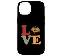 Custodia per iPhone 14 Love Bigfoot UFO Grafica