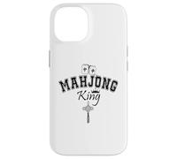 Custodia per iPhone 14 Mahjong King of Tiles Mens Mahjaholic Men It's Mahjong Time