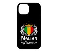 Custodia per iPhone 14 Malian Princess Mali Flag Proud Malian Girl