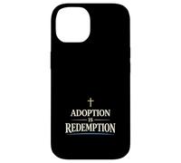 Custodia per iPhone 14 Mamma adottiva cristiana, regalo per genitori adottivi cristiani