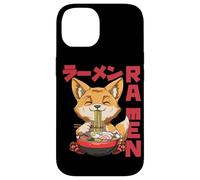 Custodia per iPhone 14 Manga Neko Otaku Ramen Fox